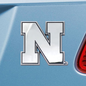 University of Nebraska Huskers Emblem - Auto Emblem ~ 3-D Metal