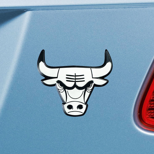 Chicago Bulls NBA Emblem - Auto Emblem ~ 3-D Metal
