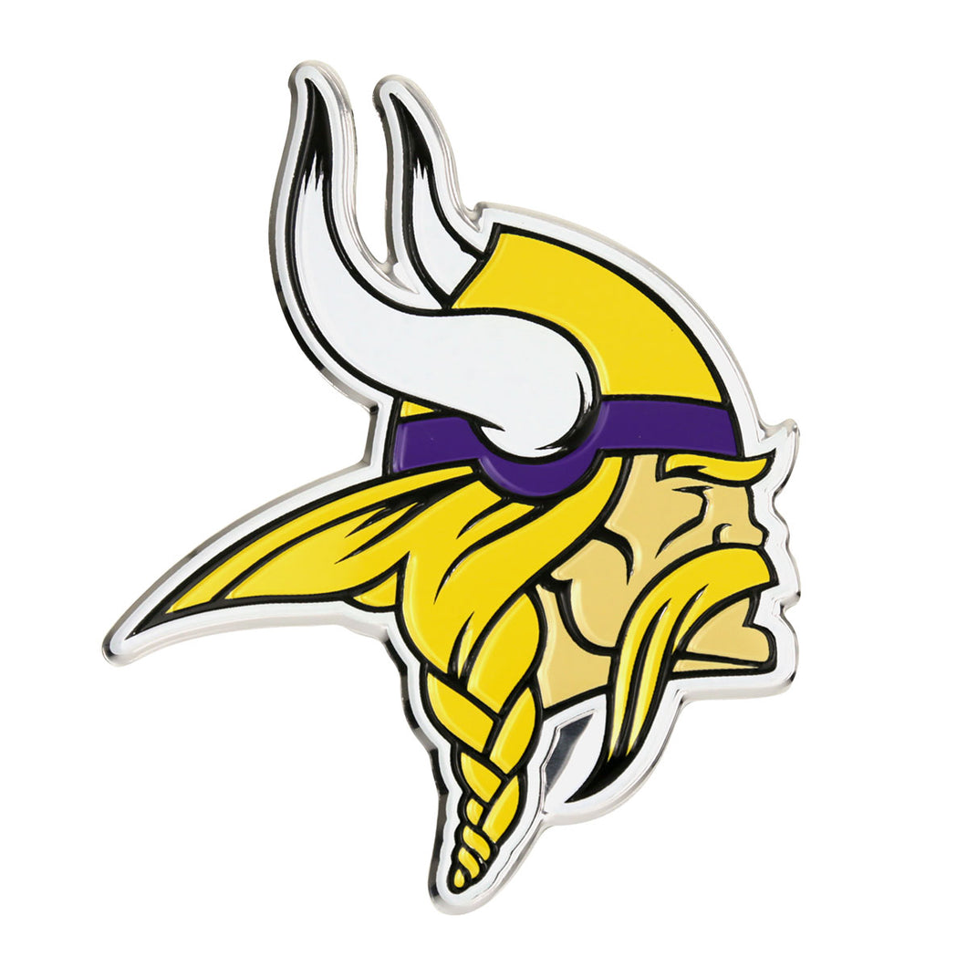 Minnesota Vikings Embossed Color NFL Emblem