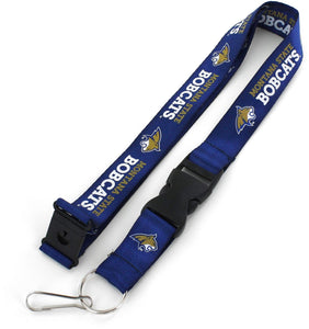MONTANA STATE Bobcats Officially NCAA Licensed Logo Blue Team Lanyard