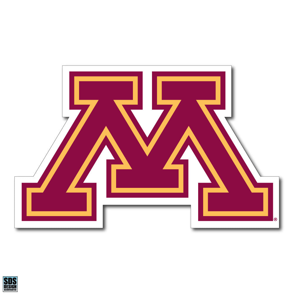University of Minnesota NCAA Collegiate Logo Super Durable Purse Sticker~ Golden Gophers 