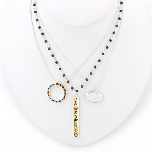 Green Bay Packers Trio Necklace Set