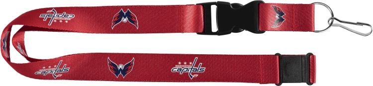 Washington Capitals Officially NHL Licensed Red, White and Blue Logo Team Lanyard